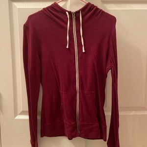 hoodie, maroon